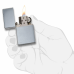 ISQUEIRO ZIPPO BRUSHED CHROME VINT SLASHE